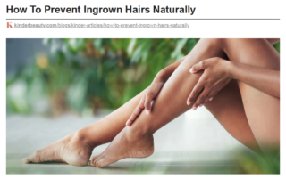how to prevent ingrown hairs naturally